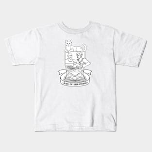 Land of Duartensia (Black & White) Kids T-Shirt